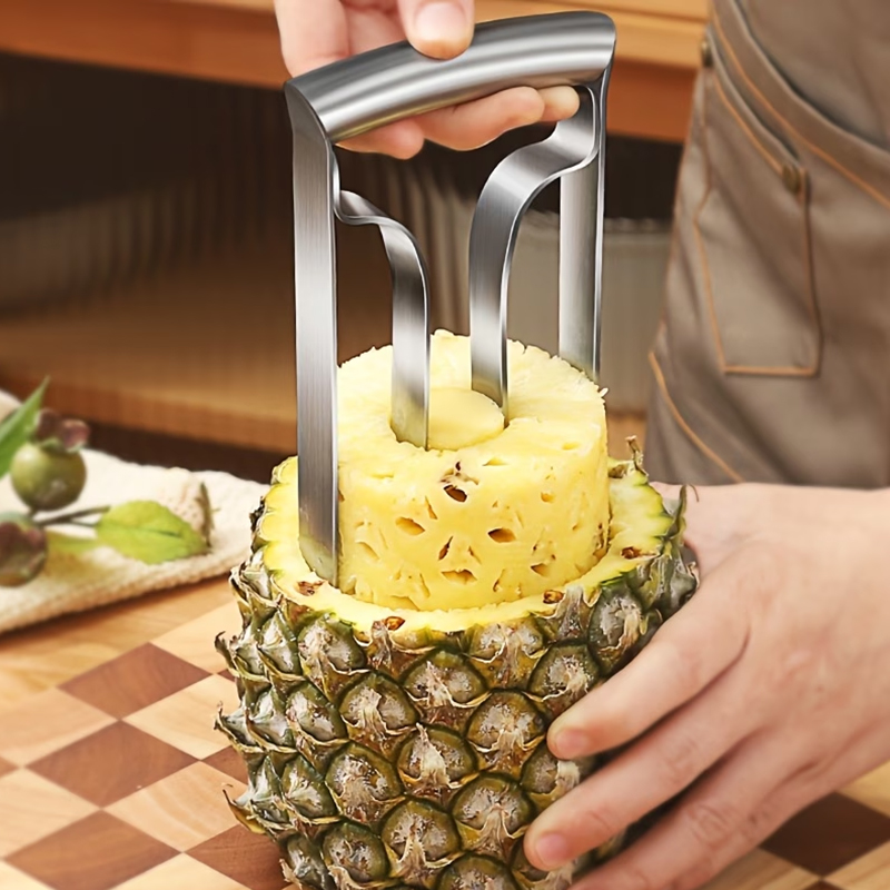 Kitchen Gadgets Peeler - ที่ปอกสับปะรด ที่คว้านสับปะรด ที่หั่นสับปะรด สแตนเลส ที่ตัดผลไม้ ที่ปอกผลไม้