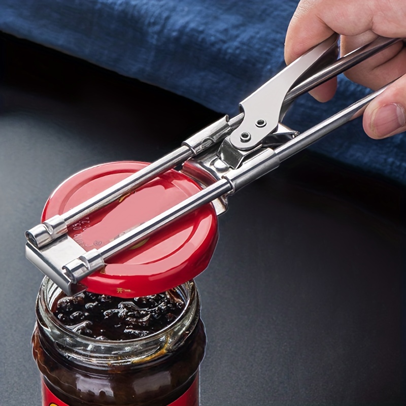 Kitchen Gadgets Jar Openers - เครื่องมือห้องครัวสแตนเลส 23 ซม.ประหยัดแรงงานประหยัดแรงงาน Jar ฝาปิดที่เปิดขวด Multi-Function