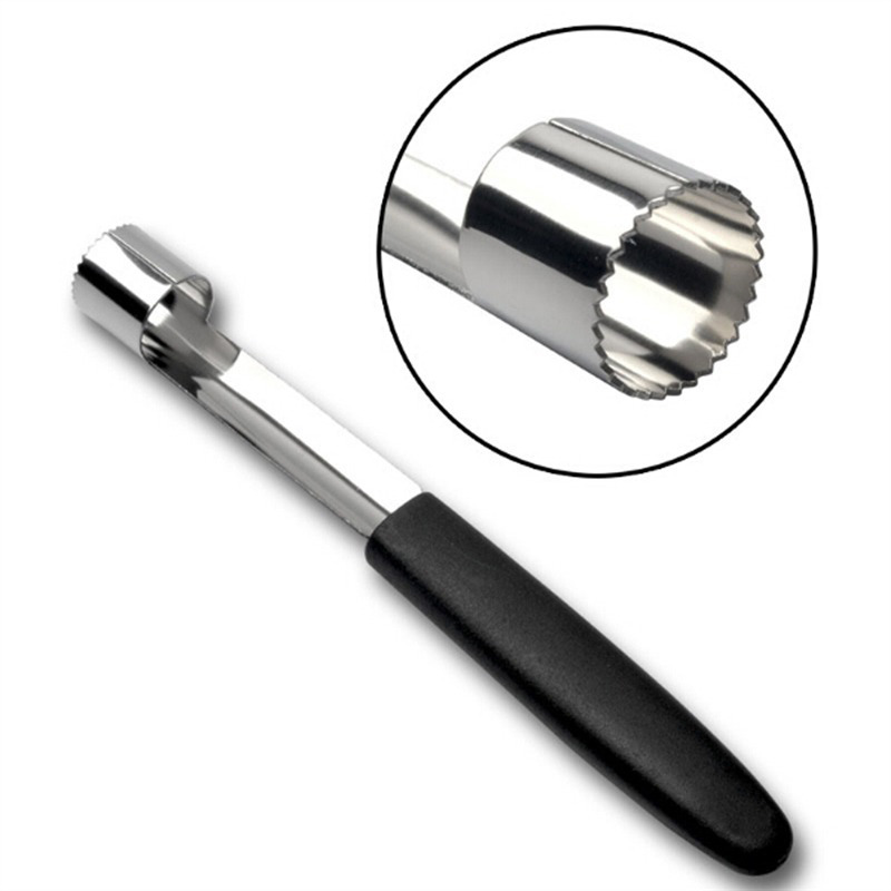 Kitchen Gadgets Kitchen - ที่คว้านเมล็ดแอปเปิ้ล ที่แยกเมล็ดลูกแพร์ ที่คว้านเมล็ดผลไม้แบบหมุน ที่แยกเมล็ดพริกไทย อุปกรณ์ครัวสแตนเลส