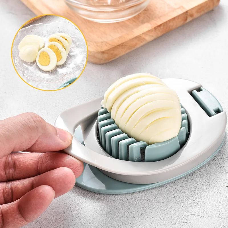Kitchen Gadgets Wirecutter - เครื่องตัดไข่สแตนเลสสตีลเครื่องตัดไข่สําหรับ Home Hard ต้มไข่เครื่องตัดเครื่องตัดผลไม้ครัว Curious Gadgets