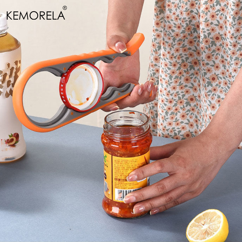 Kitchen Gadgets Jar Openers - ที่เปิดขวดแบบง่าย 4 in 1 ใช้งานสะดวก ประหยัดแรง