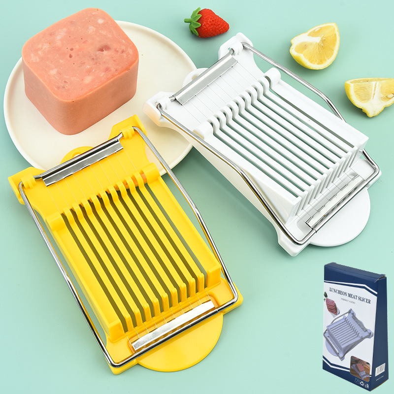 Kitchen Gadgets Wirecutter - เครื่องตัดมัลติฟังก์ชั่น เครื่องตัดเนื้อสำหรับมื้อกลางวัน ไข่ต้ม ผลไม้ ชีส เนย