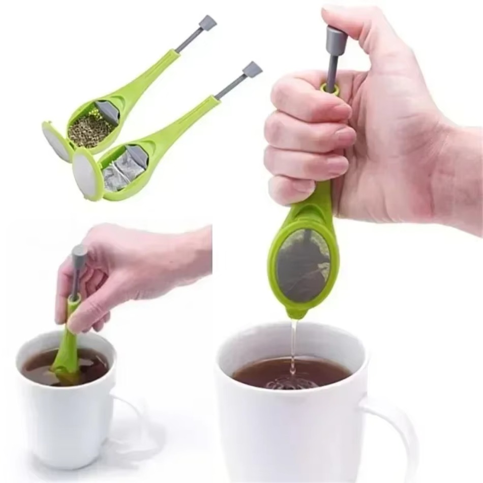 Kitchen Gadgets Built In - ชาเพื่อสุขภาพ Infuser ครัวในตัว Plunger ชา Gadget