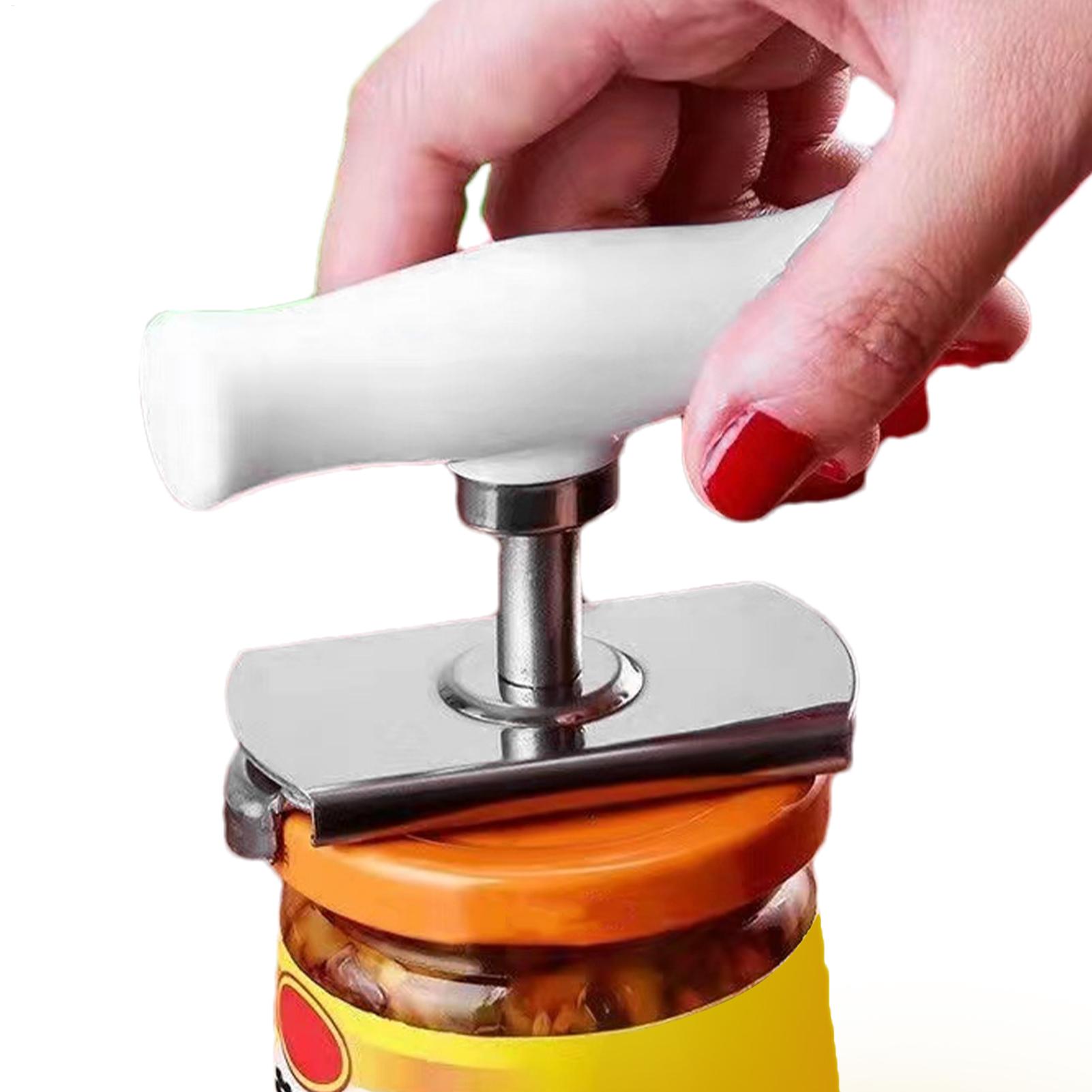 Kitchen Gadgets Jar Openers - ที่เปิดฝาขวดอเนกประสงค์ สแตนเลส ปรับได้ ใช้เปิดฝาขวดโหล ประหยัดแรง ที่เปิดกระป๋องแบบเกลียว