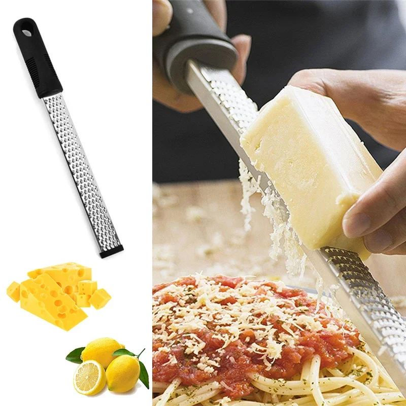Cheese Grater Box - สแตนเลสสตีลเครื่องขูดชีสเครื่องตัด Lemon Zester ช็อกโกแลต Chopper ผลไม้