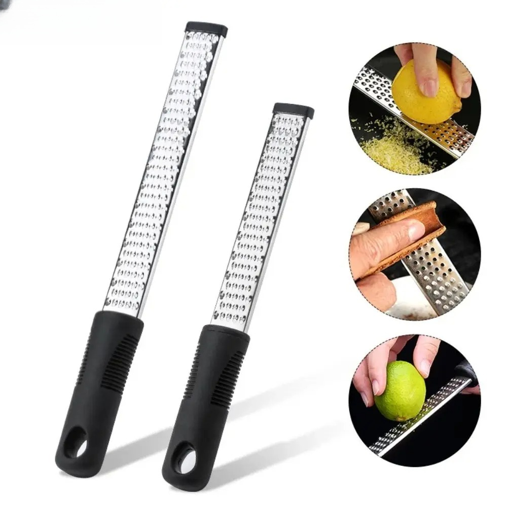 Cheese Grater Box - FAIS DU คุณภาพสูงสแตนเลสสตีลเปลือกมะนาวชีสผักคู่มือเครื่องขูด Peeler Sharp ใบมีดสับชีสเครื่องมือห้องครัว