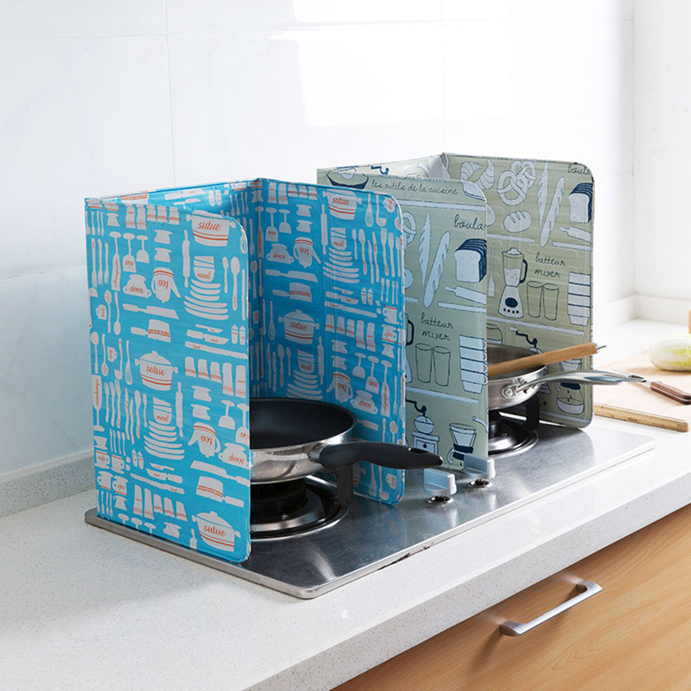 แผ่นกันน้ำมันกระเด็นอะลูมิเนีย - Kitchen Gadgets Useful บทวิจารณ์และราคา