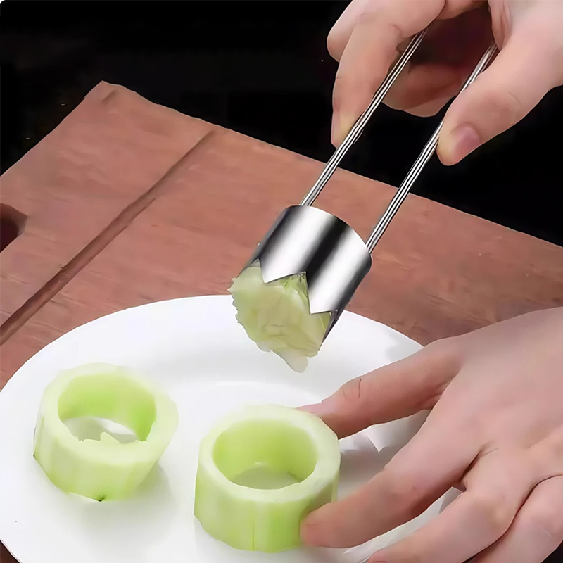 ผลไม้สแตนเลส Core Remover Appl - Kitchen Gadgets Kitchen บทวิจารณ์และราคา