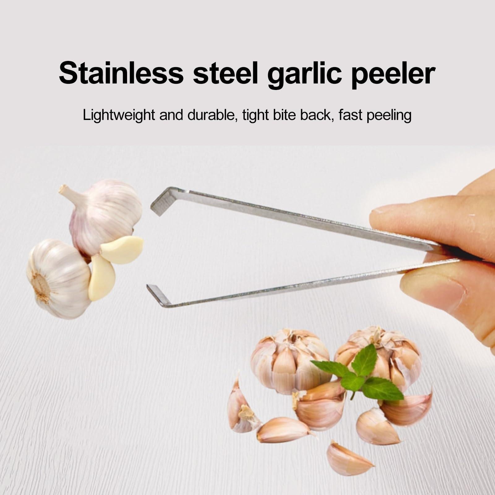 ชุดอุปกรณ์ปอกกระเทียมและแหนบตั - Kitchen Gadgets Peeler บทวิจารณ์และราคา