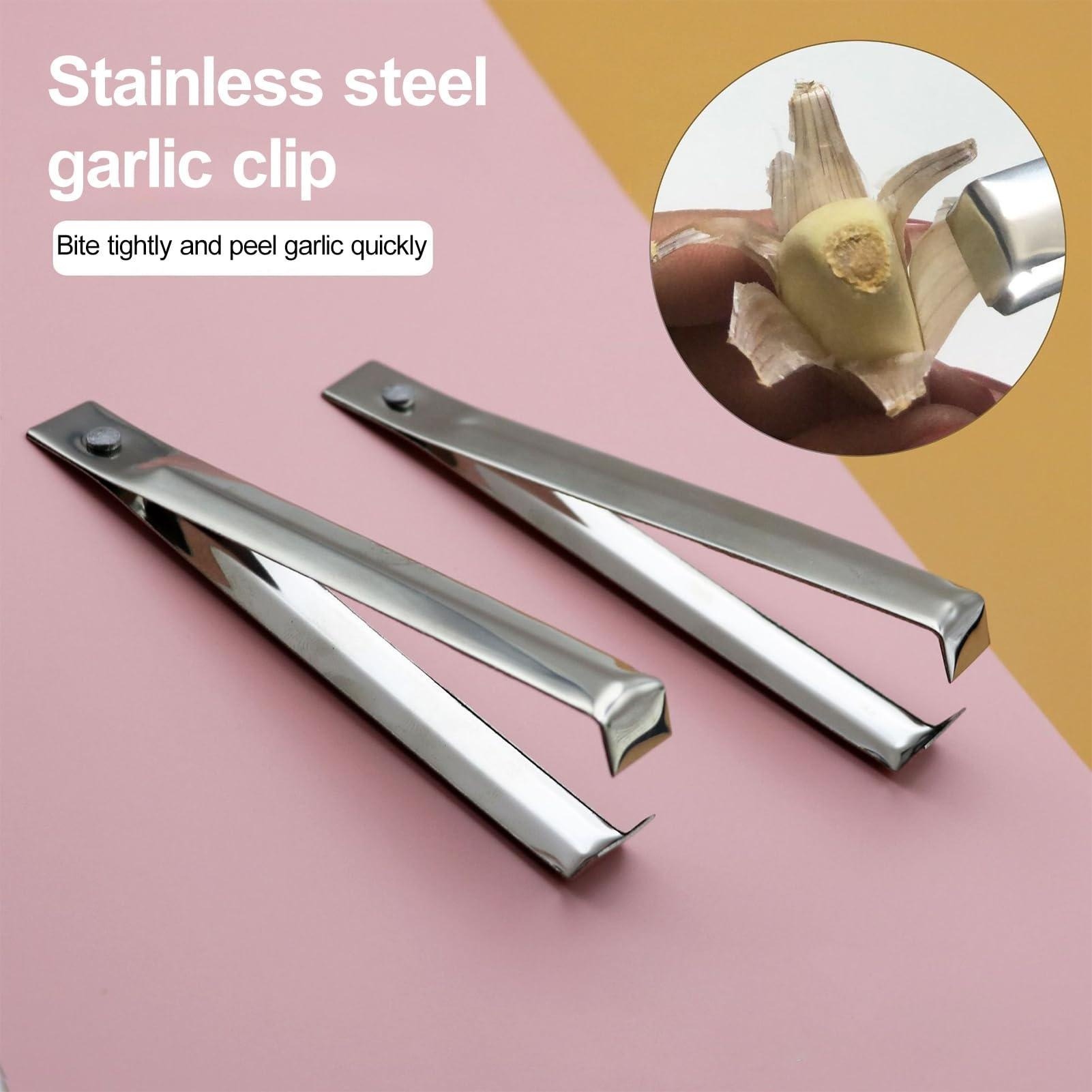 ชุดอุปกรณ์ปอกกระเทียมและแหนบตั - Kitchen Gadgets Peeler บทวิจารณ์และราคา