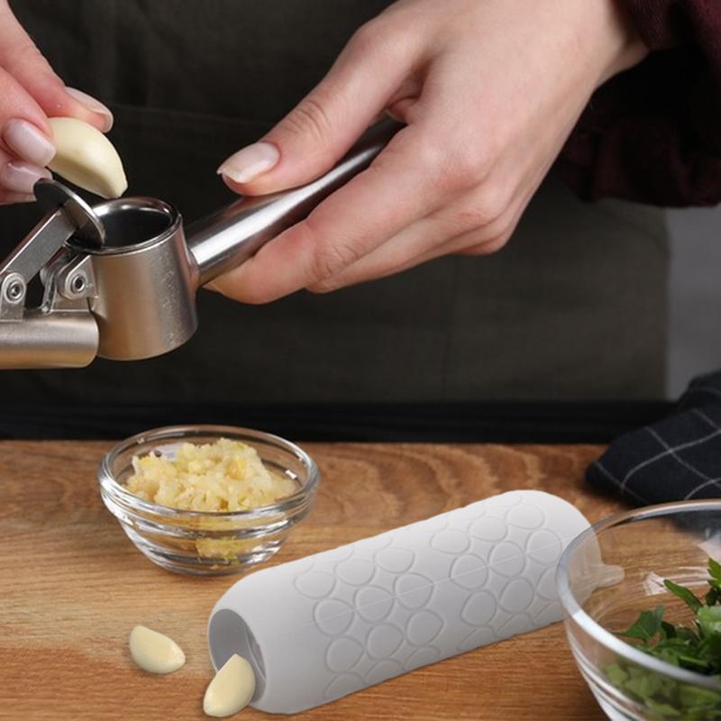 กระเทียม Peeler Tube ซิลิโคน Q - Kitchen Gadgets Peeler บทวิจารณ์และราคา
