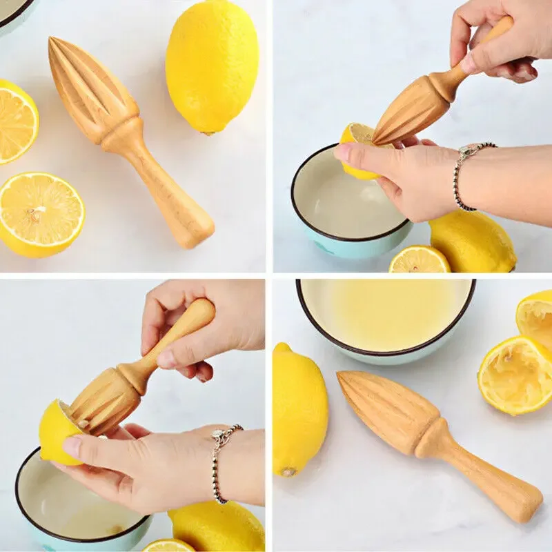 1Pc 10-มุมรูปร่างไม้ Squeezer  - Citrus Lemon Squeezer บทวิจารณ์และราคา