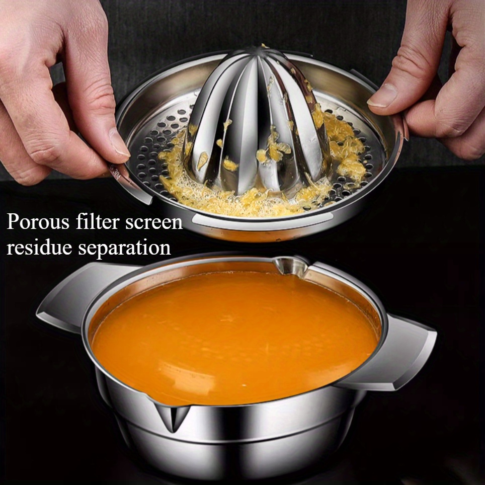 ที่คั้นน้ำผลไม้สแตนเลสแบบมือ ส - Citrus Lemon Squeezer บทวิจารณ์และราคา