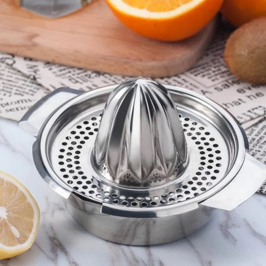 ที่คั้นน้ำผลไม้สแตนเลสแบบมือ ส - Citrus Lemon Squeezer บทวิจารณ์และราคา