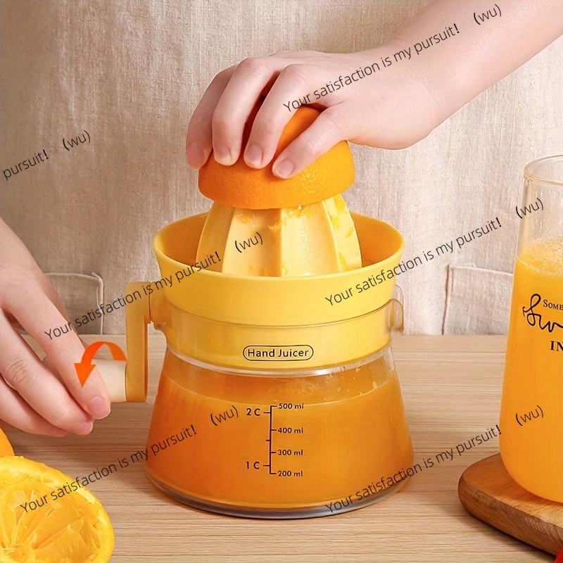 เครื่องคั้นน้ำผลไม้แบบมือหมุนพ - Kitchen Gadgets Built In บทวิจารณ์และราคา