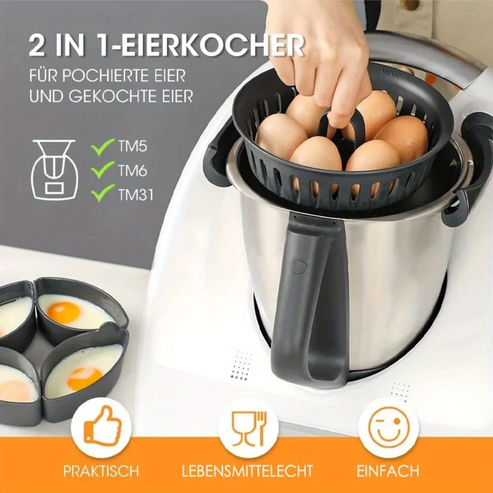 1 PC 2-in-One ไข่สําหรับ Therm - Kitchen Gadgets Thermomix บทวิจารณ์และราคา