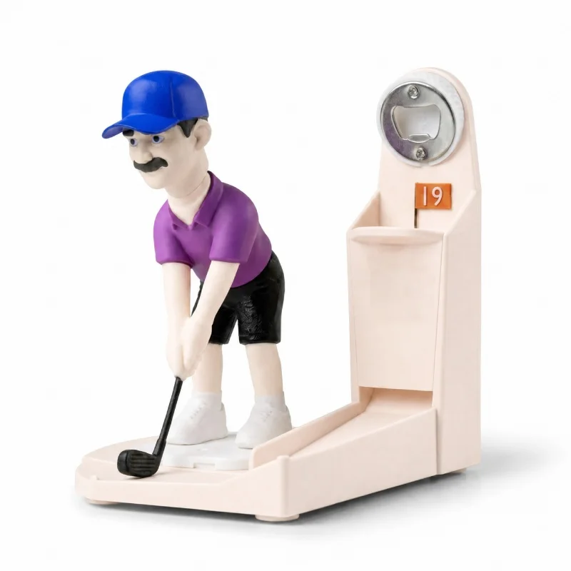 ที่เปิดขวดรูปนักกอล์ฟ พร้อมช่อ - Kitchen Gadgets To 3D Print บทวิจารณ์และราคา