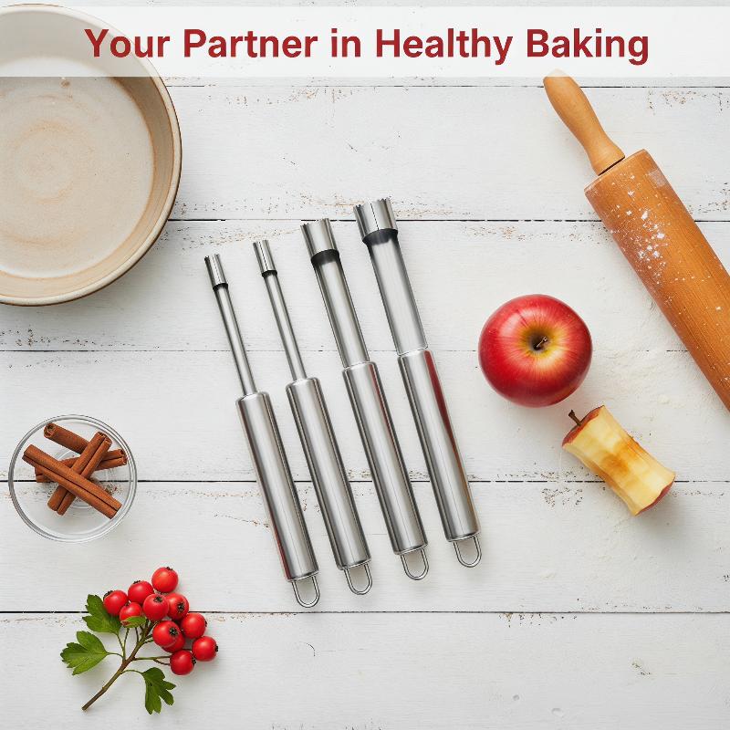 ที่คว้านเมล็ดผลไม้ 4 ชิ้น อุปก - Kitchen Gadgets Kitchen บทวิจารณ์และราคา
