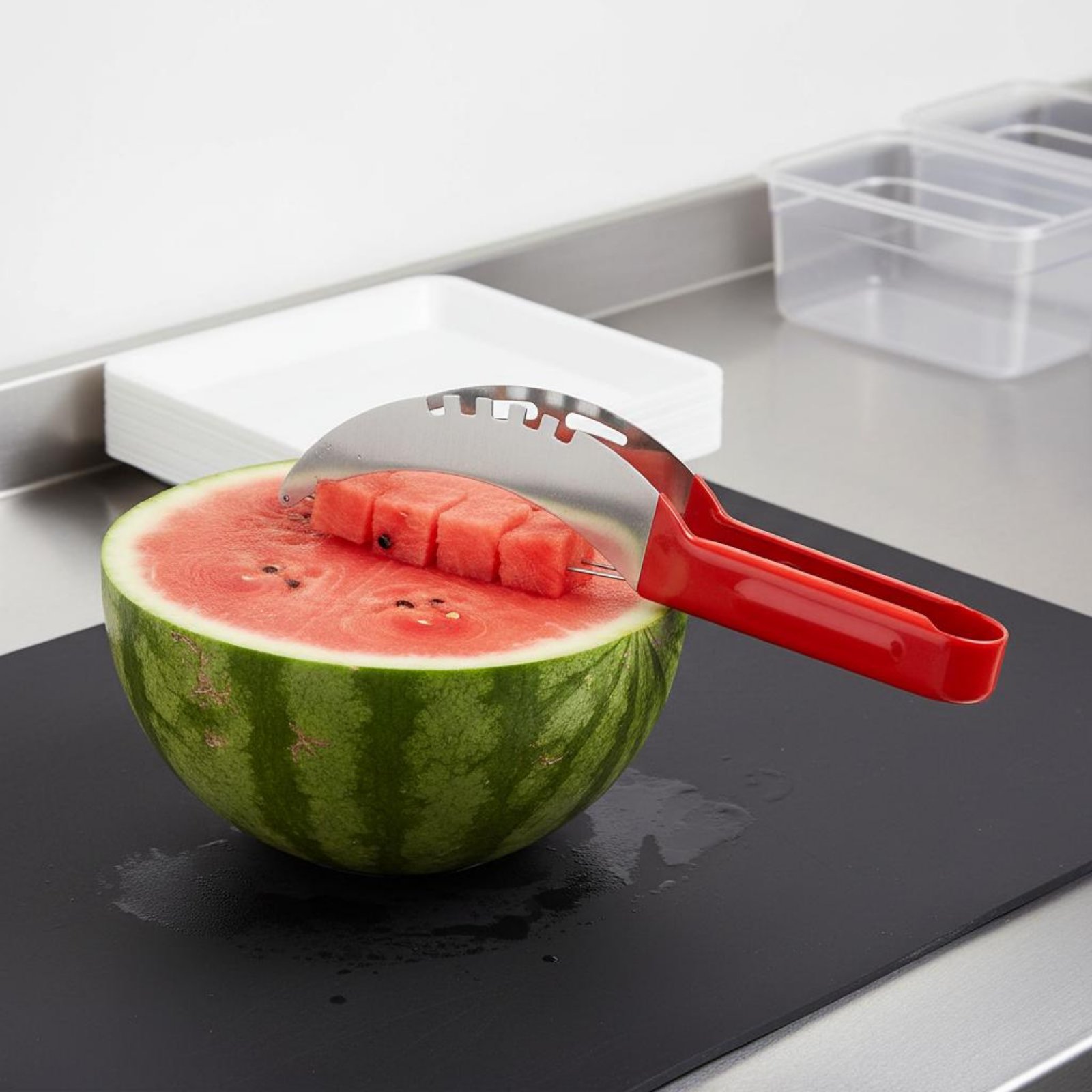 เครื่องตัดแตงโมแบบลูกเต๋า วัสด - Kitchen Gadgets Kitchen บทวิจารณ์และราคา