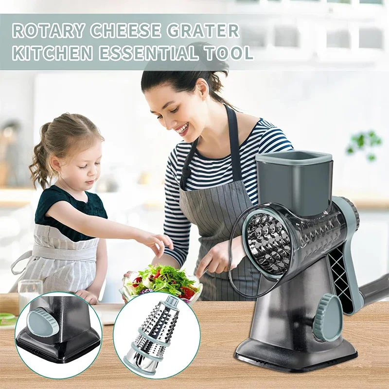 เครื่องขูดชีสแบบหมุน 3-in-1 ปี - Cheese Grater Box บทวิจารณ์และราคา