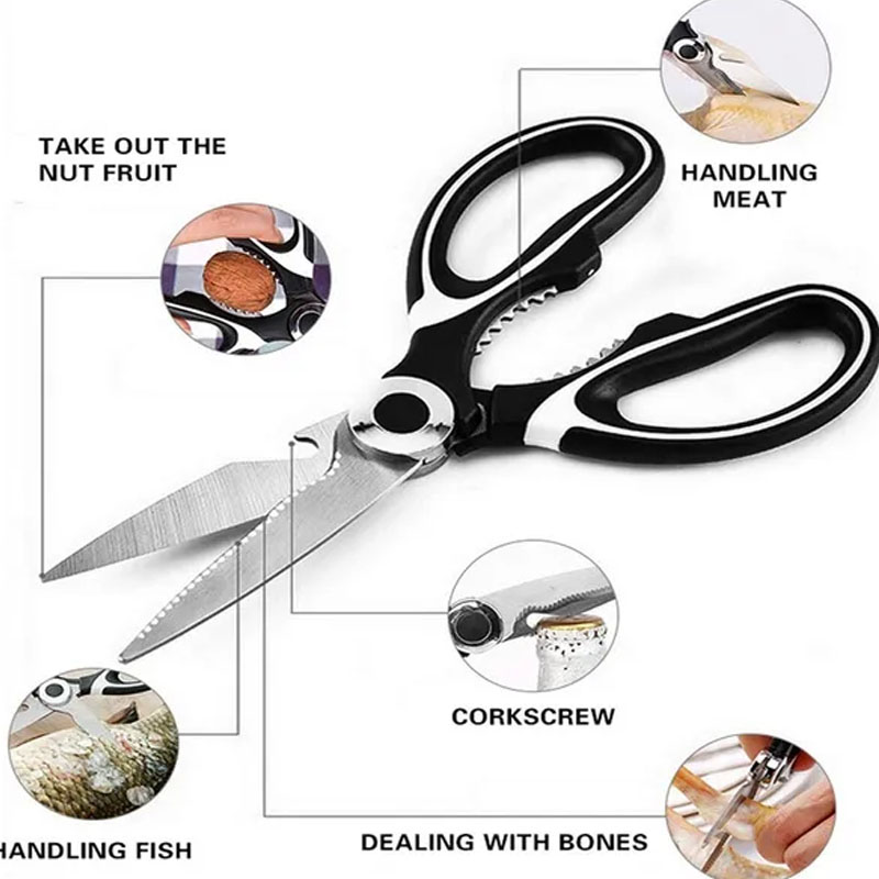 กรรไกรสแตนเลสกรรไกรมัลติฟังก์ช - Kitchen Gadgets In Japan บทวิจารณ์และราคา