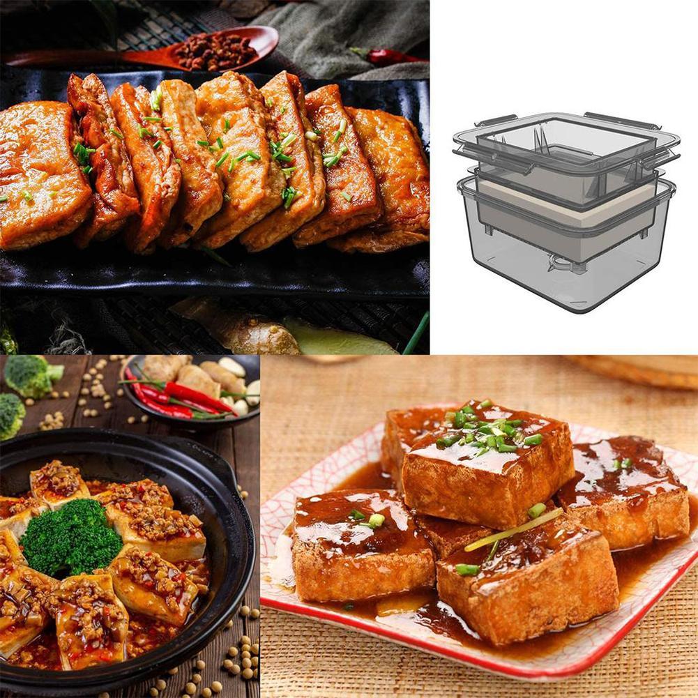 เต้าหู้กด Presser ปลอดภัยแม่พิ - Kitchen Gadgets Built In บทวิจารณ์และราคา