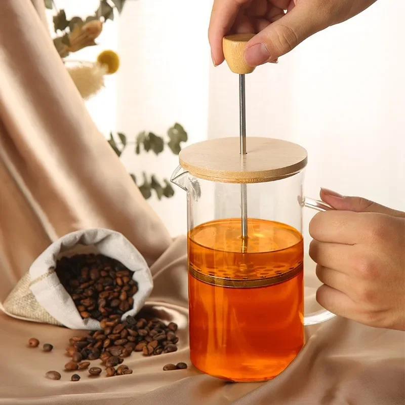 350-1000ml กาแฟกดฝรั่งเศสหม้อแ - French Press Coffee Maker บทวิจารณ์และราคา