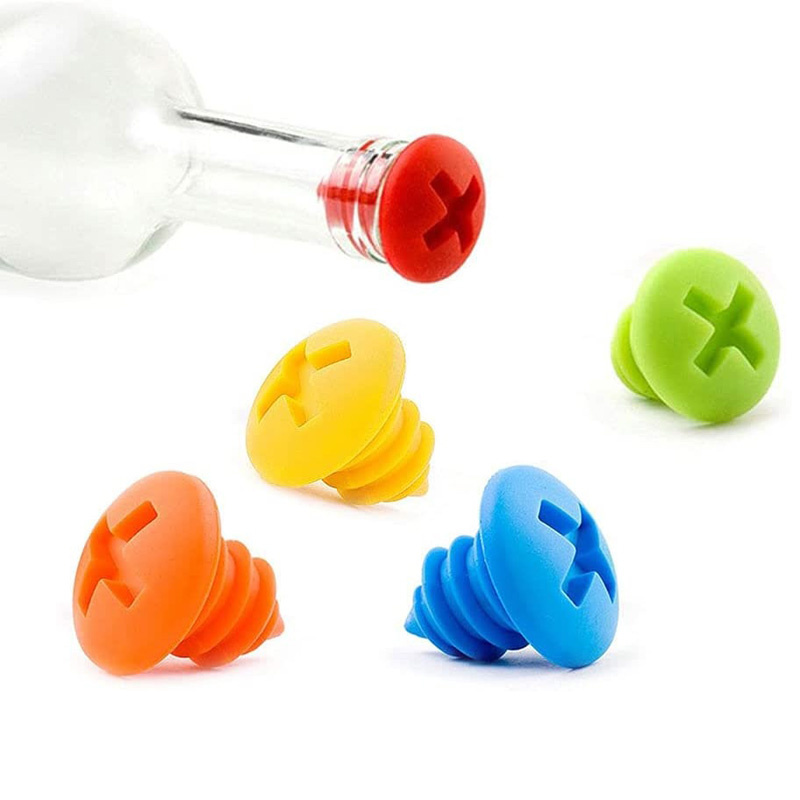 200 PCS ซิลิโคนสีแดงไวน์ Stopp - Kitchen Gadgets Home Party บทวิจารณ์และราคา
