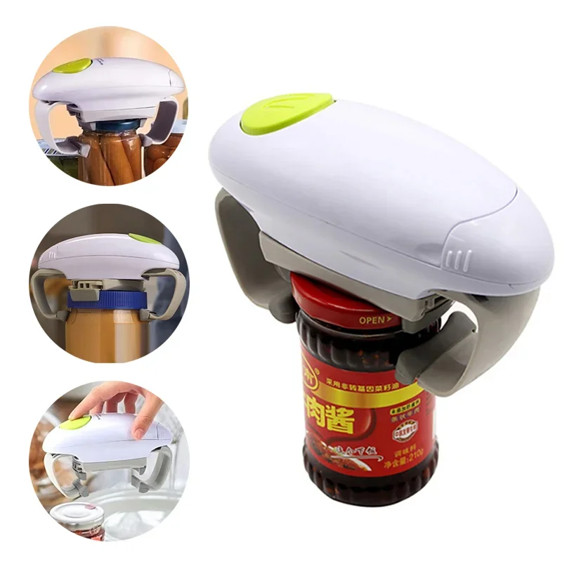 ที่เปิดฝาขวดไฟฟ้าแบบสองหูจับ ก - Kitchen Gadgets Jar Openers บทวิจารณ์และราคา