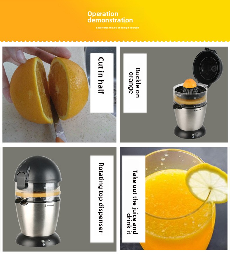 เครื่องคั้นน้ำผลไม้ไฟฟ้า – เคร - Citrus Lemon Squeezer บทวิจารณ์และราคา