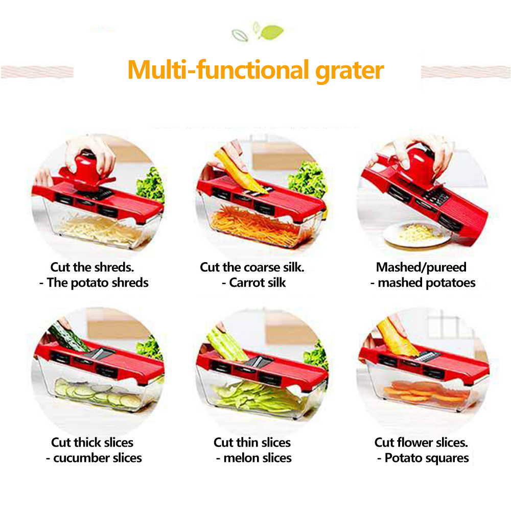 ที่ตัดผักมีเครื่องหั่นใบมีดเหล - Cheese Grater Box บทวิจารณ์และราคา