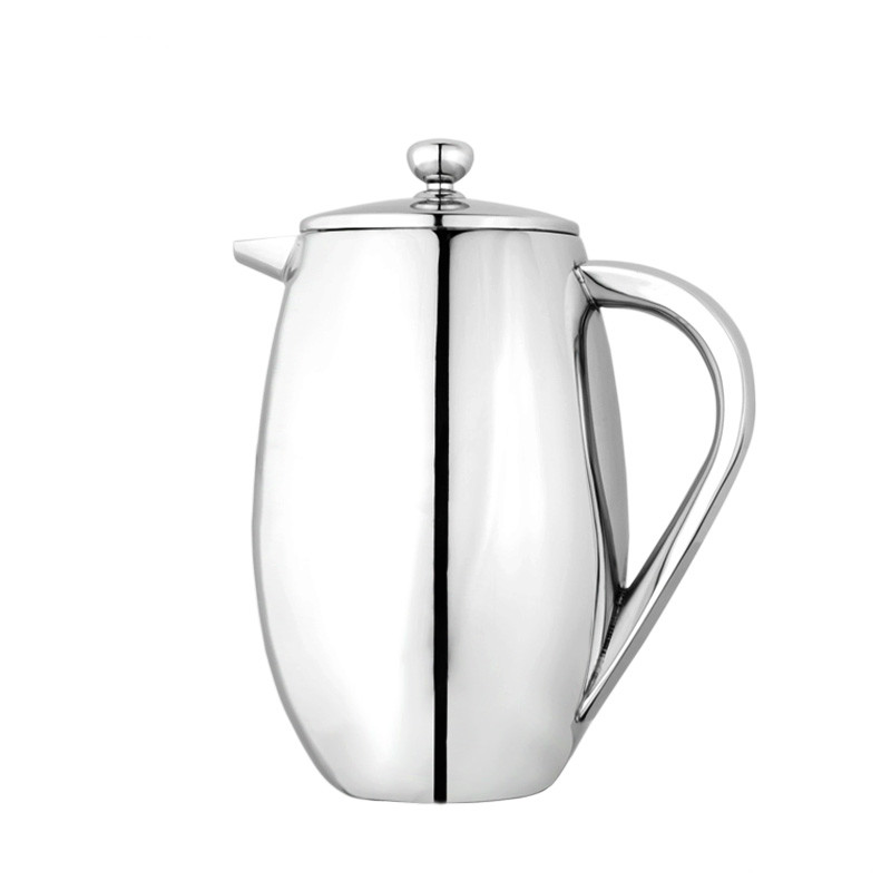 หม้อกาแฟสแตนเลสแบบกด304กาต้มน้ - French Press Coffee Maker บทวิจารณ์และราคา