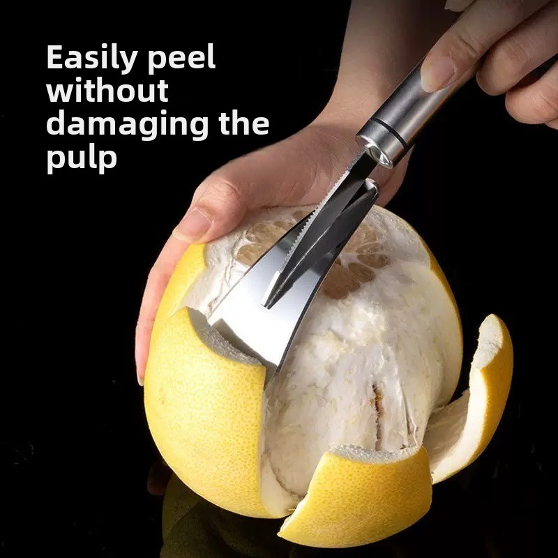 สแตนเลสสตีลสีส้ม,Citru Peeler, - Kitchen Gadgets Peeler บทวิจารณ์และราคา