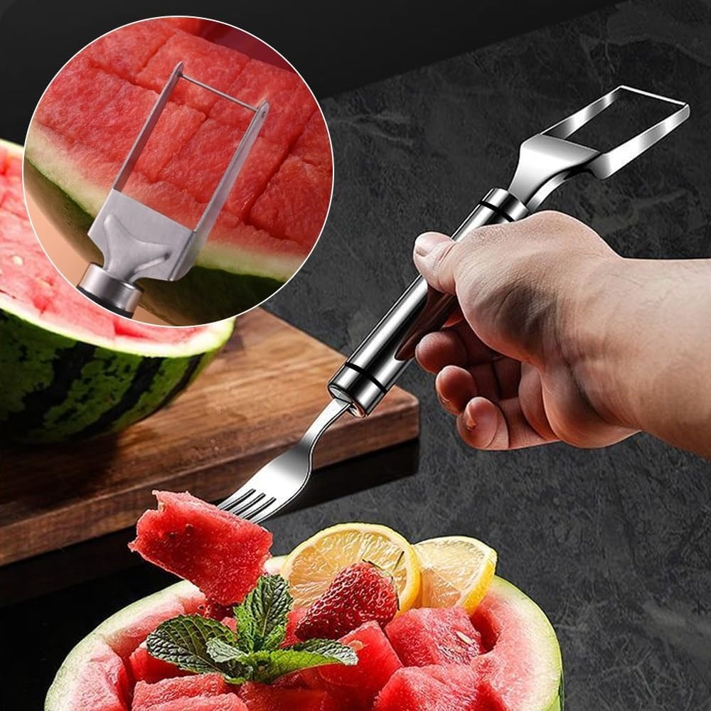 ที่ตัดผลไม้สแตนเลส 2-in-1 พร้อ - Kitchen Gadgets Home Party บทวิจารณ์และราคา