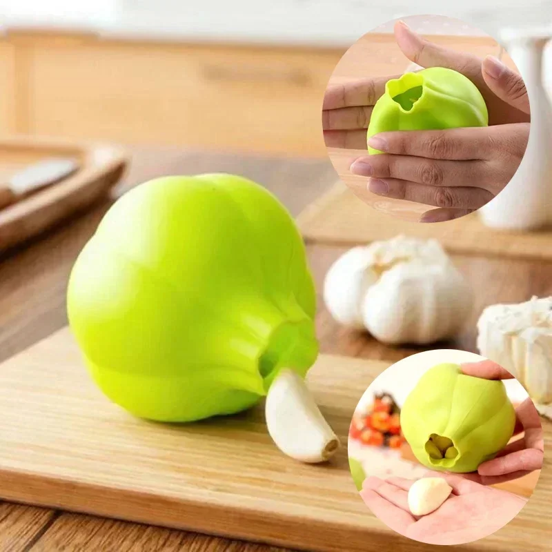 ที่ปอกกระเทียมทำจากซิลิโคนขจัด - Kitchen Gadgets Peeler บทวิจารณ์และราคา