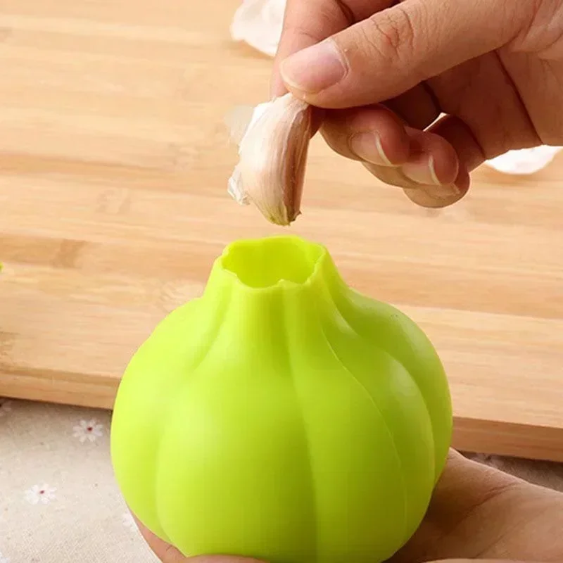 ที่ปอกกระเทียมทำจากซิลิโคนขจัด - Kitchen Gadgets Peeler บทวิจารณ์และราคา
