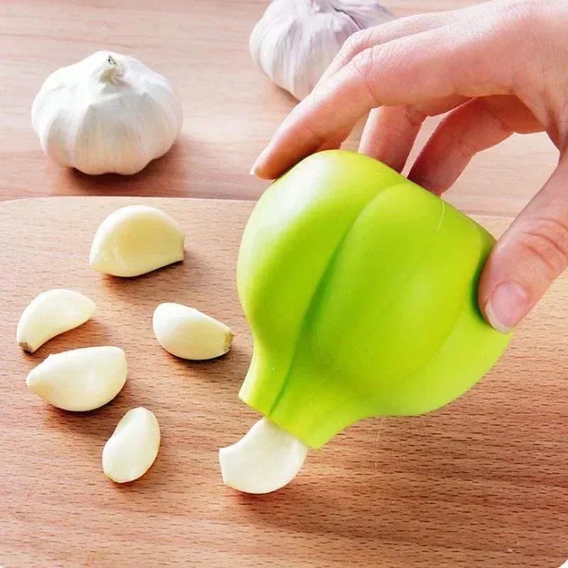 ที่ปอกกระเทียมทำจากซิลิโคนขจัด - Kitchen Gadgets Peeler บทวิจารณ์และราคา