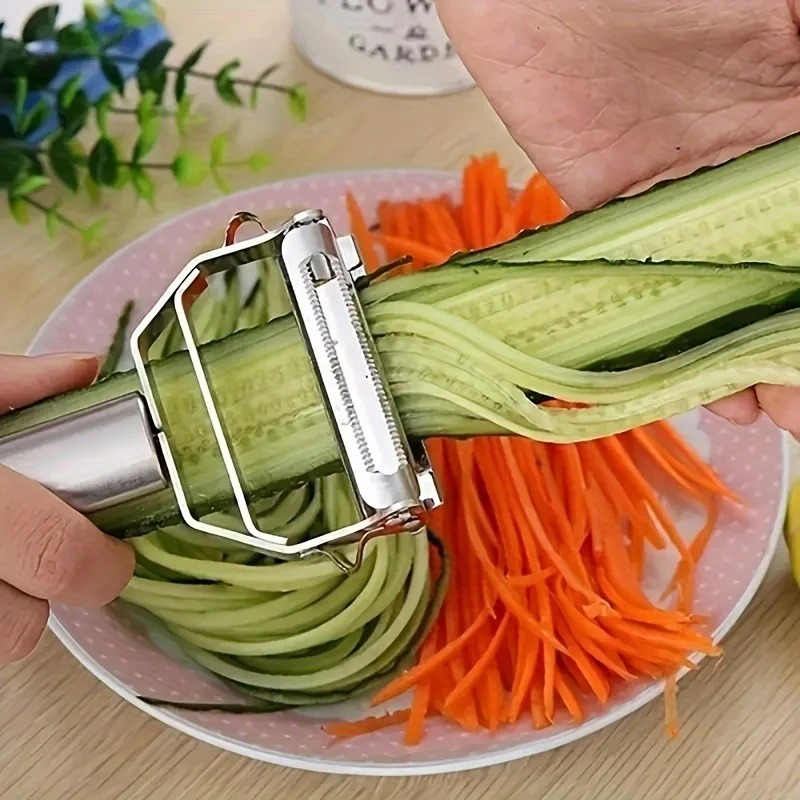 ที่ปอกเปลือกสแตนเลสสำหรับครัว  - Kitchen Gadgets Peeler บทวิจารณ์และราคา