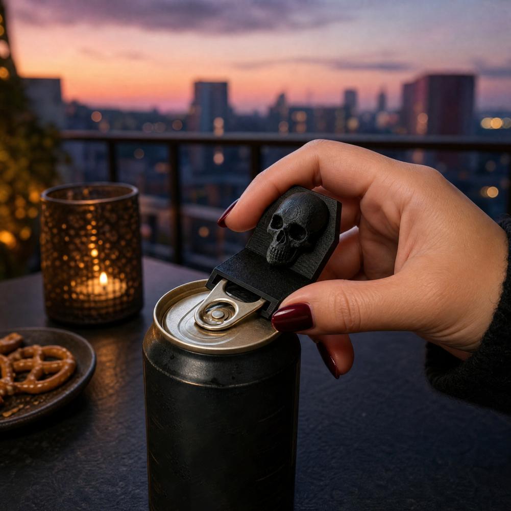 ที่เปิดขวดแบบแมนนวล ลายหัวกะโห - Kitchen Gadgets To 3D Print บทวิจารณ์และราคา