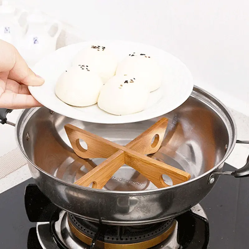 CROSS ถาดผู้ถือไม้ที่ถอดออกได้ - Kitchen Gadgets In Japan บทวิจารณ์และราคา