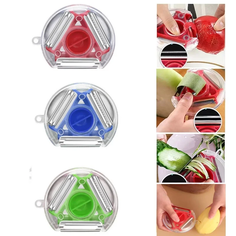 ชุดเครื่องมือปอกผัก 3 ชิ้น พร้ - Kitchen Gadgets Peeler บทวิจารณ์และราคา