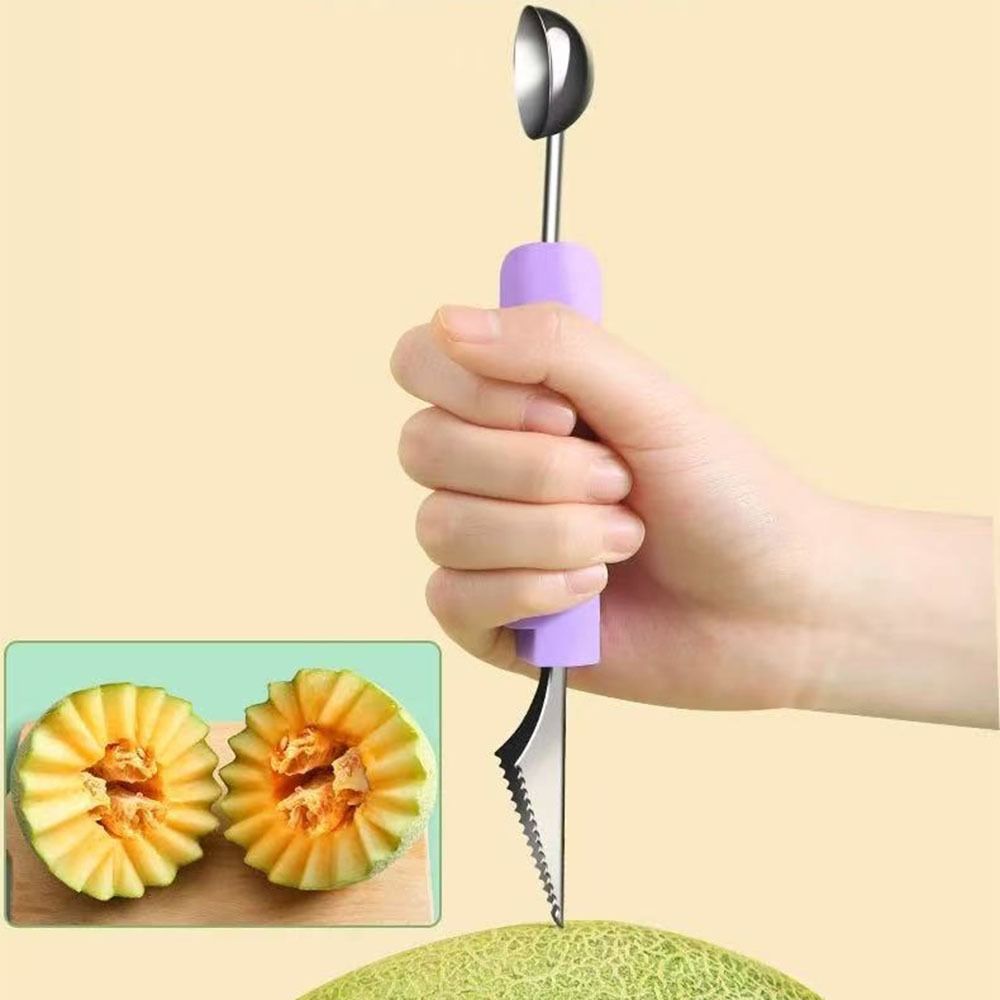 ที่ตักเมลอน 3 in 1 แบบสองหัว ส - Kitchen Gadgets Peeler บทวิจารณ์และราคา