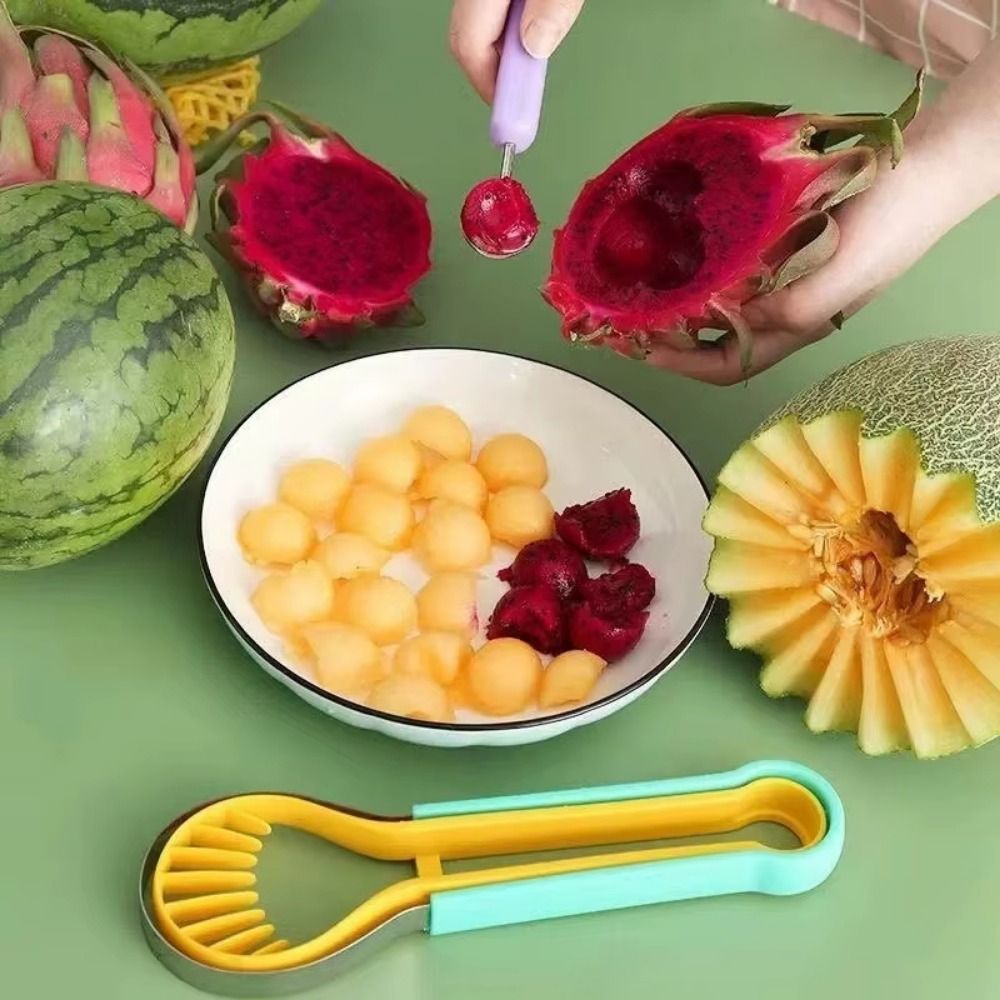 ที่ตักเมลอน 3 in 1 แบบสองหัว ส - Kitchen Gadgets Peeler บทวิจารณ์และราคา