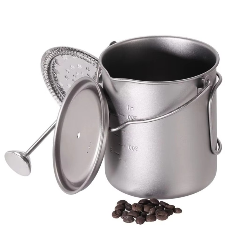 แก้วกาแฟเฟรนช์เพรสไทเทเนียมขนา - French Press Coffee Maker บทวิจารณ์และราคา