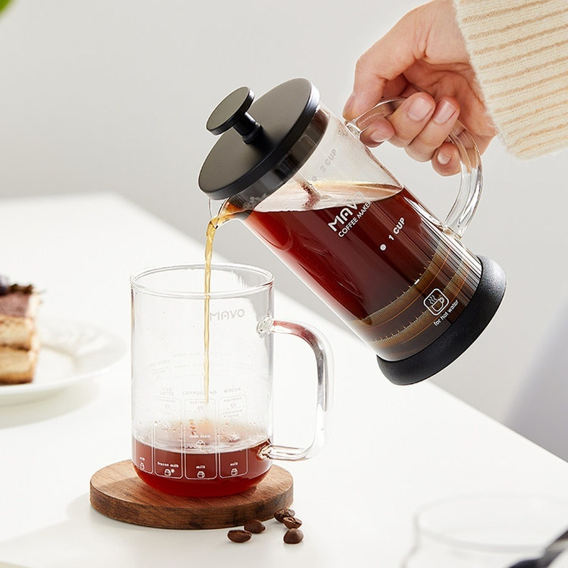 เครื่องชงกาแฟแบบเฟรนช์เพรส MAV - French Press Coffee Maker บทวิจารณ์และราคา