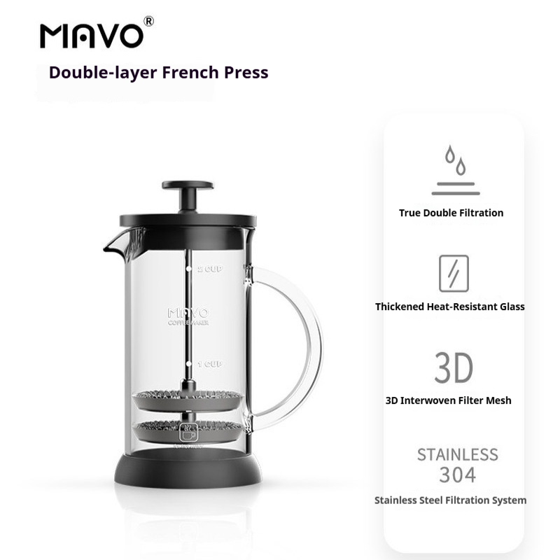 เครื่องชงกาแฟแบบเฟรนช์เพรส MAV - French Press Coffee Maker บทวิจารณ์และราคา