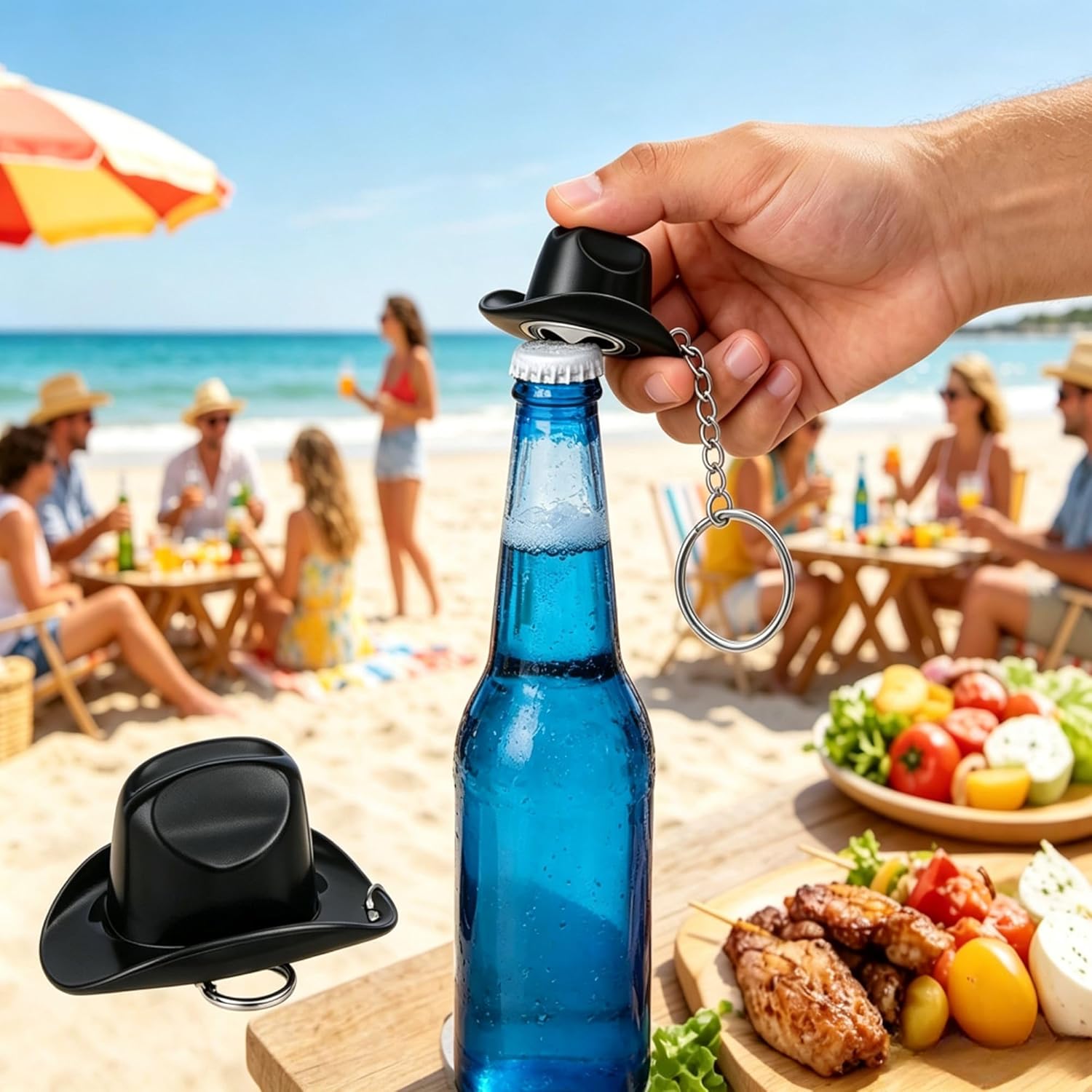 ที่เปิดขวดดีไซน์หมวกคาวบอย 2 ช - Kitchen Gadgets Home Party บทวิจารณ์และราคา