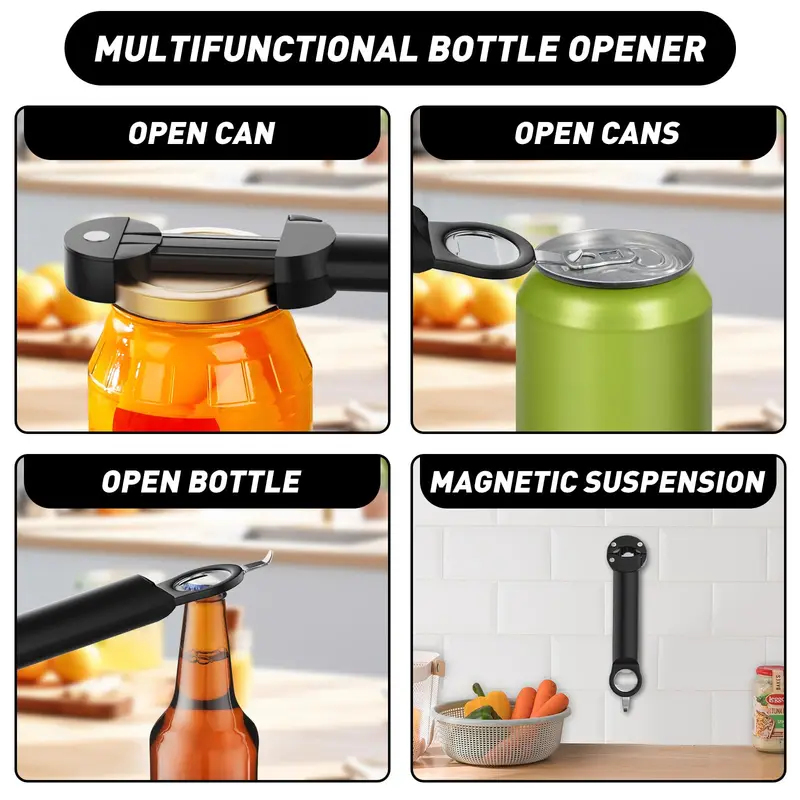 ที่เปิดขวดอเนกประสงค์ปรับได้ ท - Kitchen Gadgets Jar Openers บทวิจารณ์และราคา