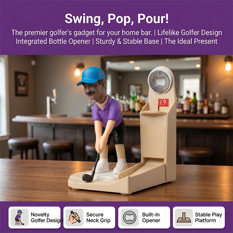 ที่เปิดขวดพร้อมที่เก็บฝาขวด รู - Kitchen Gadgets To 3D Print บทวิจารณ์และราคา