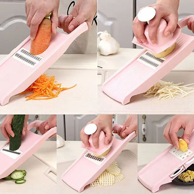 ครัวเรือนผักตัดเครื่องตัดมันฝร - Mandoline Slicer บทวิจารณ์และราคา